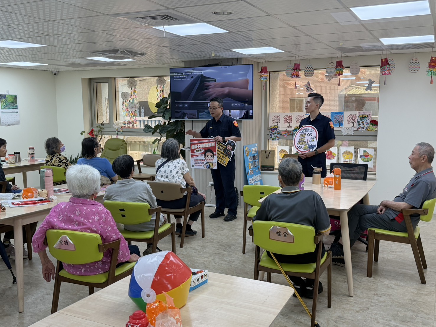 一分局公益派出所反詐騙宣導